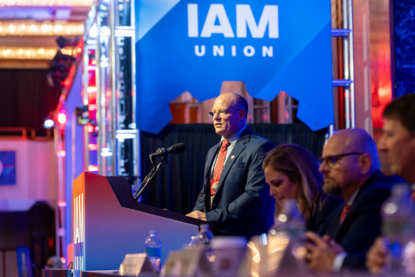 Honoring Our Past, Building Our Future: International President Bryant Opens 41st IAM Grand Lodge Convention